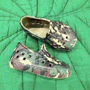 Vans Toddlers 4 Camo Slip-On Trek Shoes